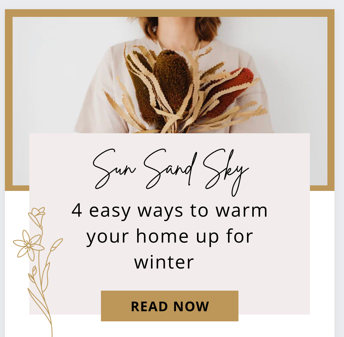 Easy ways to warm up your home in winter 