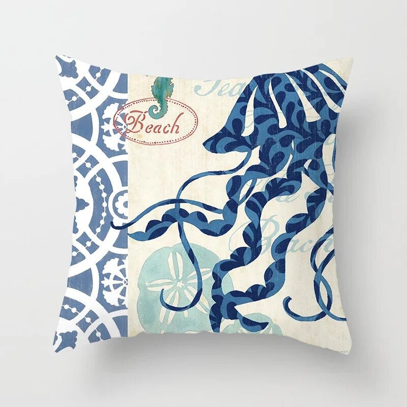 Sea Creature Pillow Cases