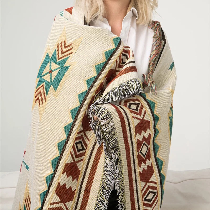 Aztec Tribal Picnic Blanket