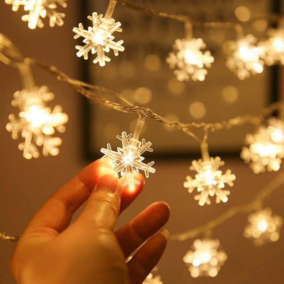 Snowflake LED Fairy Lights